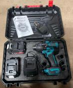 Elektrische Slagmoersleutel in kunstof koffer nieuw €119,95, Ophalen, 600 watt of meer, Variabele snelheid, Overige typen