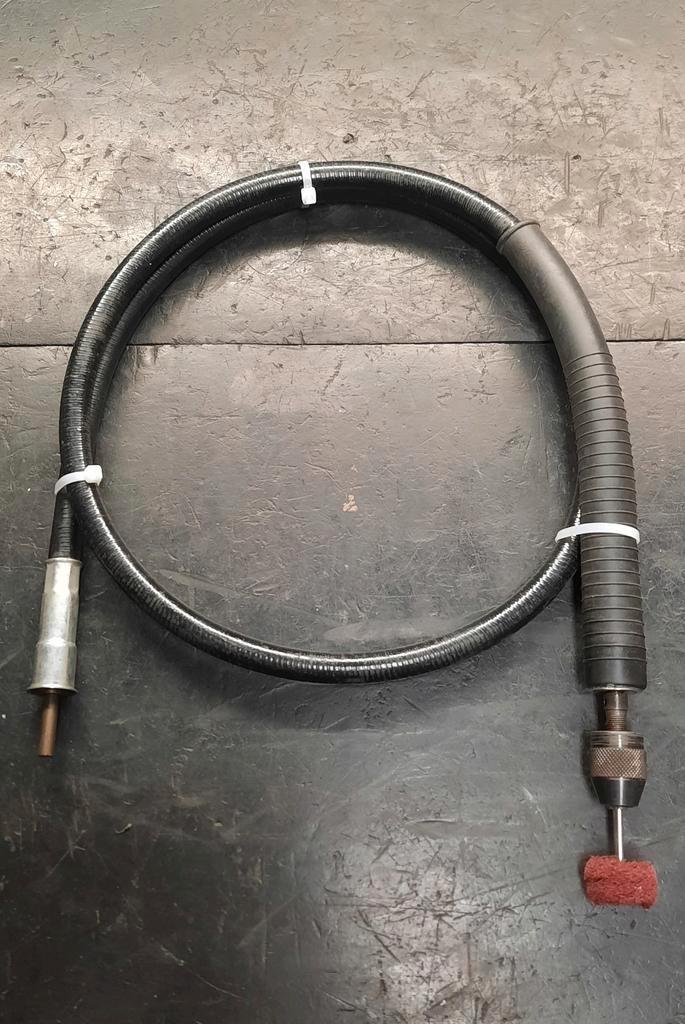 Flexibele As met Snelspansysteem - 1250mm, Doe-het-zelf en Verbouw, Gereedschap | Boormachines, Zo goed als nieuw, Boormachine