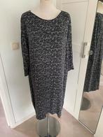 Grijze Free/quent jurk met panterprint - Maat XXL, Kleding | Dames, Freequent, Maat 46/48 (XL) of groter, Ophalen of Verzenden