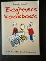 Beginners kookboek - Jan de Graaff, Boeken, Gelezen, Hoofdgerechten, Ophalen of Verzenden, Gezond koken