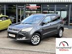 Ford Kuga 1.5 EcoBoost Titanium 150pk half leder cruisecont., 4 cilinders, Leder en Stof, Bedrijf, Handgeschakeld