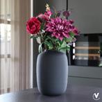 Vase The World Vaas Artic Black Zwart |XLarge 32,5x45 Nieuw!, Zwart, Nieuw, Ophalen of Verzenden, Glas