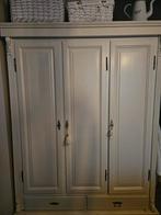 Antieke kledingkast met 3 deuren, Huis en Inrichting, Antiek, Gebruikt, 150 tot 200 cm, Ophalen of Verzenden