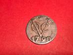 Voc Duit 1790 Utrecht, Postzegels en Munten, Munten | Nederland, Ophalen of Verzenden, Vóór koninkrijk, Overige waardes, Losse munt