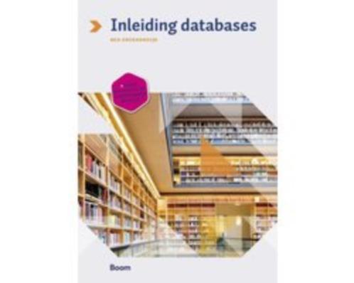 Inleiding databases 9789058755803, Boeken, Studieboeken en Cursussen, Zo goed als nieuw, HBO, Beta, Verzenden