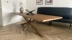 Rofrahome boomstam eettafel massief eiken., Huis en Inrichting, Tafels | Eettafels, 200 cm of meer, Rechthoekig, Ophalen of Verzenden