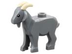 Lego Dieren Geit / Goat with Black Eyes and Tan Horns Patter, Ophalen of Verzenden, Nieuw, Losse stenen, Lego