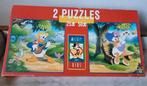 2 Disney Donald Duck Katrien puzzels 25 en 50, Mickey 4kids, Ophalen of Verzenden, 10 tot 50 stukjes, Zo goed als nieuw