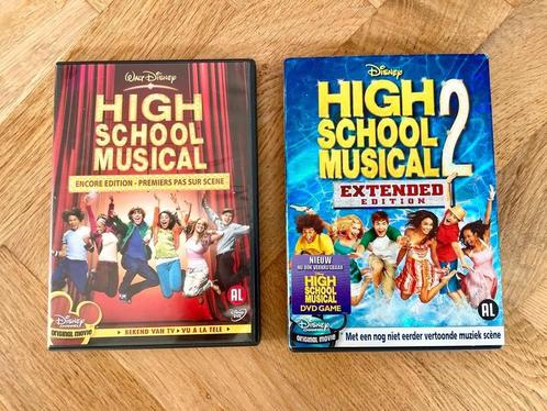 High School Musical 1 + 2 op DVD (krasvrij, met NL), Cd's en Dvd's, Dvd's | Kinderen en Jeugd, Zo goed als nieuw, Film, Komedie