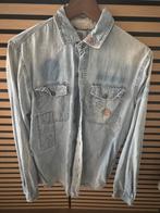 PME Legend Denim Overhemd Maat M, Kleding | Heren, Overhemden, Ophalen of Verzenden, Gedragen, Blauw, Halswijdte 39/40 (M)