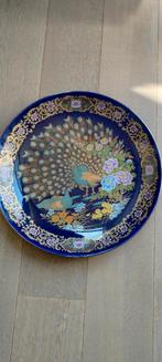 Vintage groot porseleinen taous bord, Ophalen of Verzenden