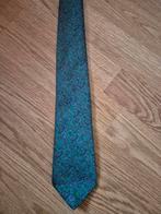 Groen/paarse paisley Alfredo Ruzzi stropdas ***zgan***, Kleding | Heren, Stropdassen, Ophalen of Verzenden, Zo goed als nieuw