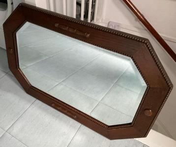 Spiegel gangspiegel Amsterdamse school stijl art deco beschikbaar voor biedingen