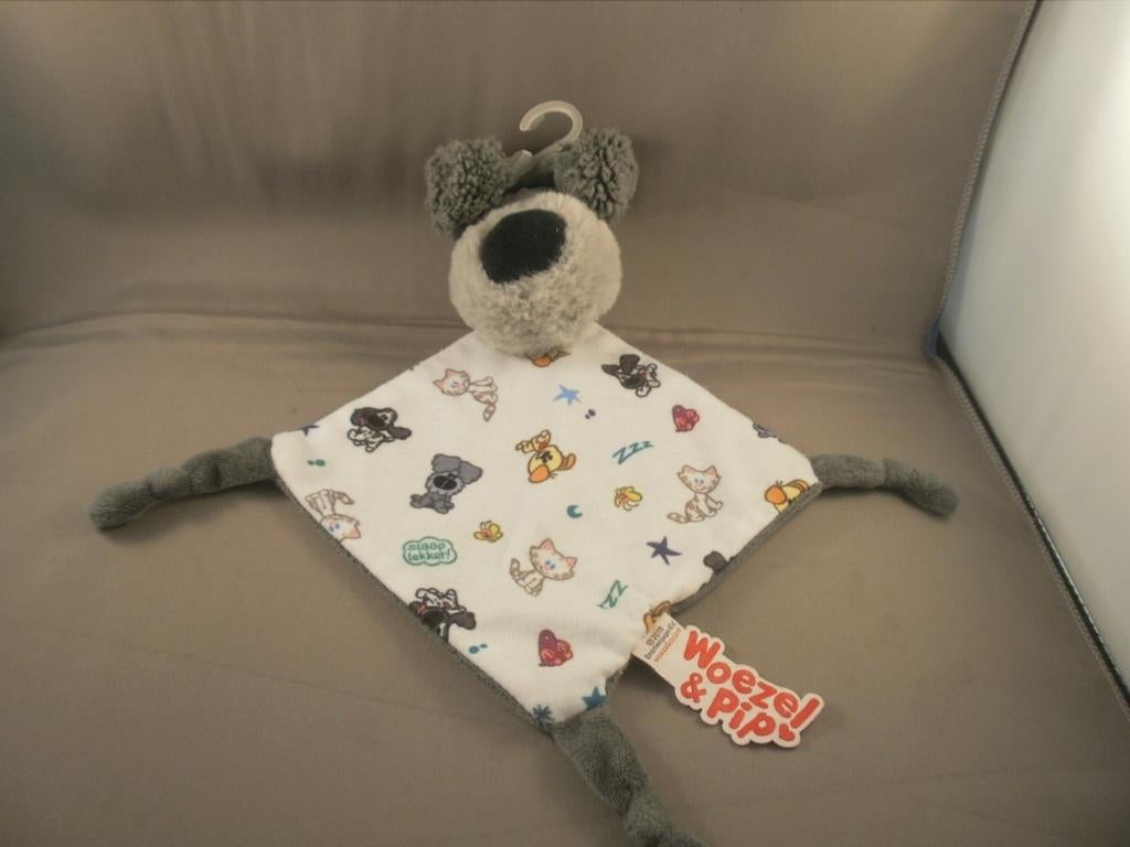 woezel of pip doekje dromervanger met bedruk doekje geel of, Kinderen en Baby's, Speelgoed | Knuffels en Pluche, Ophalen of Verzenden