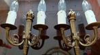 Antieke Franse wandlampen., Antiek en Kunst, Ophalen of Verzenden