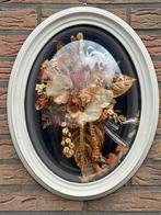 Ovale lijst met plexiglas - 45 cm, Huis en Inrichting, Ophalen of Verzenden, Gebruikt