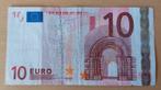één 10 Eurobiljet uit 2002 - handtekening Trichet landcode, Postzegels en Munten, Bankbiljetten | Europa | Eurobiljetten, Ophalen