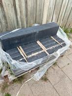 9 Stoepbandjes Beton - Zo goed als nieuw, Doe-het-zelf en Verbouw, Metselstenen, Ophalen of Verzenden, Nieuw, Beton