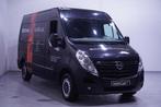 Opel Movano 2.3 CDTI 125 pk L2H2 Airco, Trekhaak met Opstap, Auto's, Bestelauto's, Euro 5, Gebruikt, Zwart, 4 cilinders