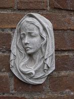 Madonna wanddecoratie betonnen beeld tuinbeeld beton Maria, Ophalen of Verzenden, Nieuw