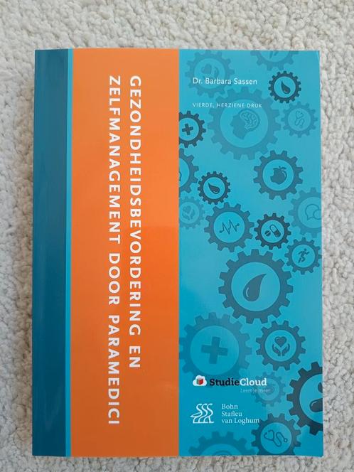 Gezondheidsbevordering en zelfmanagement door paramedici, Boeken, Studieboeken en Cursussen, Zo goed als nieuw, Alpha, Ophalen of Verzenden