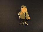 Oliver Hardy, (van het komische duo  Laurel en Hardy) pin, Verzenden, Gebruikt, Overige onderwerpen
