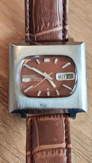 Vintage Seiko 5 6119-5401 februari 1975 beschikbaar voor biedingen