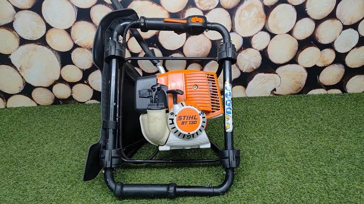 Stihl BT 130 Professionele Benzine Grondboor - Palenboor, Tuin en Terras, Hand-tuingereedschap, Zo goed als nieuw, Grondboor, Ophalen of Verzenden