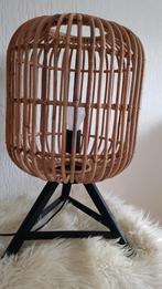 Superleuke rotan tafellamp of vloerlamp, Ophalen, Zo goed als nieuw, Overige materialen