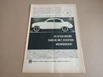 Reclame (uit oud tijdschrift) Saab 96 (1961), Verzenden
