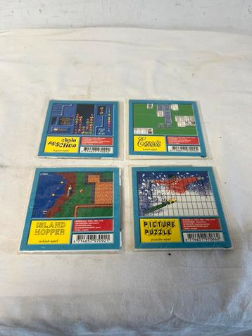 Te Koop : 4x Diskette Game Spelletjes Vintage Diskettes beschikbaar voor biedingen