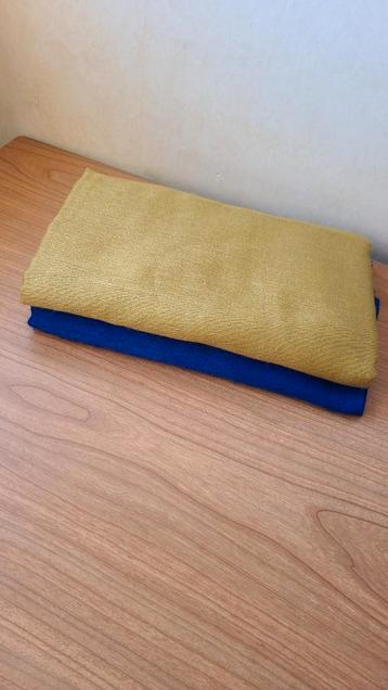 Natan Cashmere Sjaal Mosterdkleur beschikbaar voor biedingen