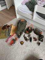 Schleich Croco 42350 + Quad 42351 + Boot 42352, Ophalen of Verzenden, Zo goed als nieuw
