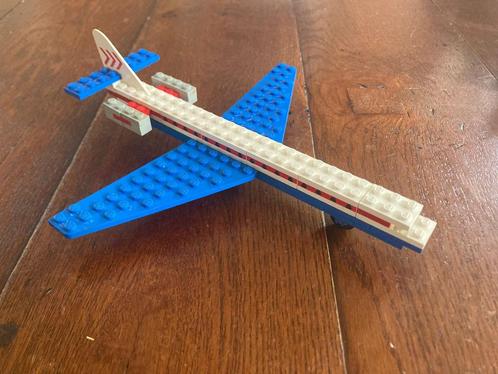 LEGO Classic 687 Vliegtuig "Caravelle" Compleet, Kinderen en Baby's, Speelgoed | Duplo en Lego, Gebruikt, Lego, Complete set, Ophalen of Verzenden