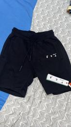 NIEUW MET PRIJSKAARTJE short off white ZWART S, Kleding | Heren, Broeken en Pantalons, Nieuw, Maat 46 (S) of kleiner, Ophalen of Verzenden