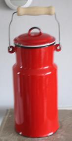 rode emaille melkbus, Ophalen of Verzenden