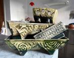 Cactusbak Vintage jaren 70 Boomstronk Reuver Berkenbast, Ophalen of Verzenden