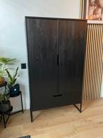 Woood Silas kast l wandkast l zwart, Ophalen, Zo goed als nieuw, 25 tot 50 cm