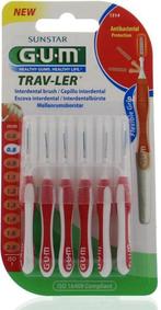 GUM Trav-Ler Ragers 0.8 mm 6 stuks [NIEUW], Sieraden, Tassen en Uiterlijk, Uiterlijk | Mondverzorging, Ophalen of Verzenden, Nieuw