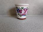Mok Bloemen Handpainted Granit Hungary, Ophalen of Verzenden