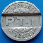PTT OPENBARE TELEFOONTOKEN - TYPE 1 - 1937, Postzegels en Munten, Penningen en Medailles, Verzenden, Overige materialen, Buitenland