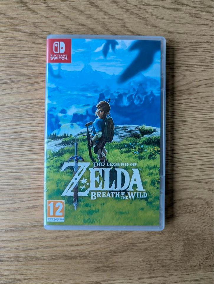Zelda Breath of the Wild - Nintendo Switch, Spelcomputers en Games, Games | Nintendo Switch, Zo goed als nieuw, Avontuur en Actie