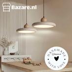 Wabi-Sabi Travertin Hanglamp 40cm Diameter, Ophalen of Verzenden, Nieuw, Hout, Minder dan 50 cm