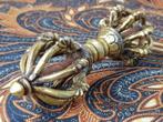 Mooie zware antieke Oosterse Dorje Vajra van brons 13,8 cm., Antiek en Kunst, Kunst | Niet-Westerse kunst, Ophalen of Verzenden