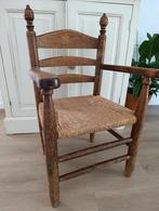 Kinderstoel met rieten zitting, Antiek en Kunst, Ophalen