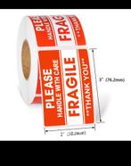 40 fragiel stickers, Verzamelen, Stickers, Ophalen of Verzenden, Nieuw