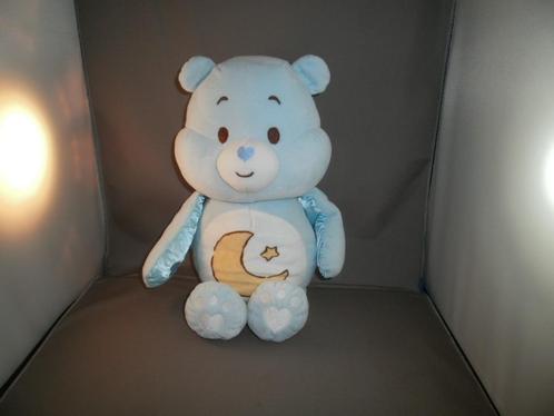 care bears beer roze of blauw met regenboog of maan op buik, Kinderen en Baby's, Speelgoed | Knuffels en Pluche, Nieuw, Beer, Ophalen of Verzenden