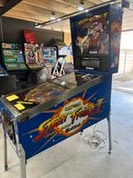 Gottlieb Street Fighter 2 Flipperkast, Ophalen, Gebruikt, Gottlieb, Dot-matrix