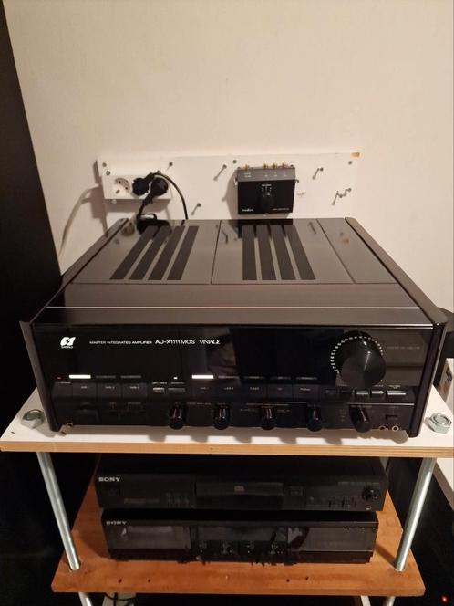 Sansui AU-X1111 Mos Vintage, Audio, Tv en Foto, Versterkers en Receivers, Gebruikt, Stereo, 120 watt of meer, Overige merken, Ophalen of Verzenden