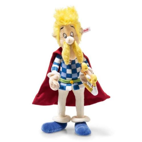 Kakofonix / Assurancetourix Asterix serie Steiff nieuw 2023, Verzamelen, Beren en Cherished Teddies, Nieuw, Stoffen beer, Steiff